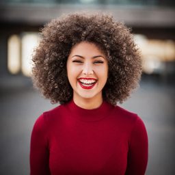 Afro — Aschbraun