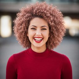 Afro — Roségold