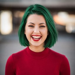 Bob Cut — Verde smeraldo
