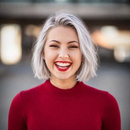Bob Cut — Bianco argento