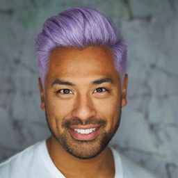 Burst Fade — Lavendelviolett