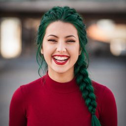 French Braid — Emerald Green