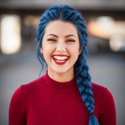 French Braid — Ocean Blue
