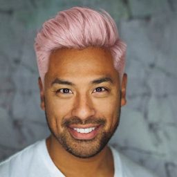 Low Taper Fade — Pastellrosa