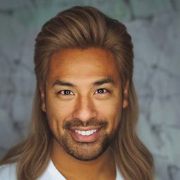 Mullet — ライトブラウン