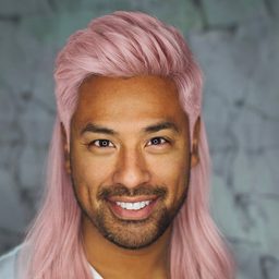 Mullet — パステルピンク
